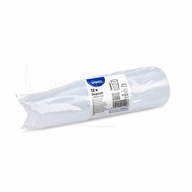 Kelímek vratný (PP) opakovaně použitelný extra-silný Koktejl Ø70mm 0,2L [12 ks]