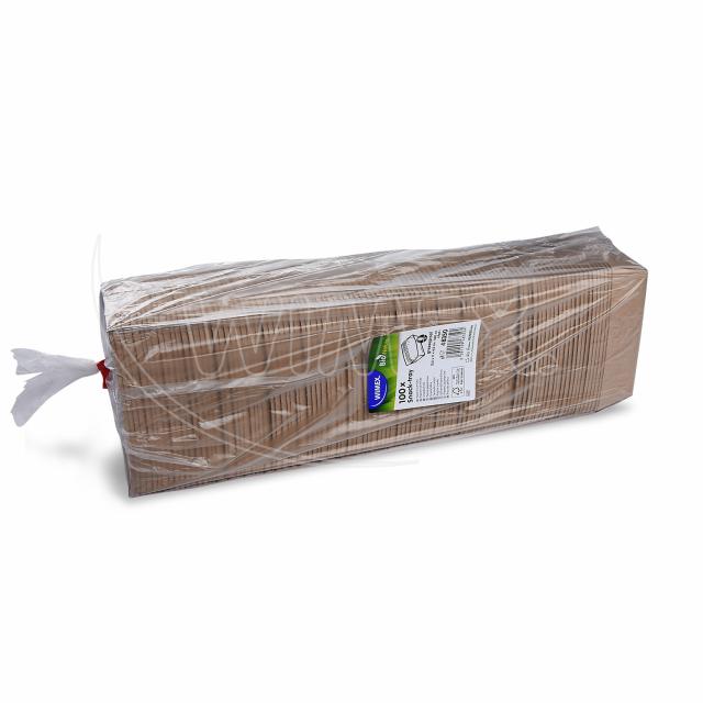 Papírová miska (FSC Mix) nepromastitelná kraft 135 x 110 x 45 mm 500ml [100 ks]