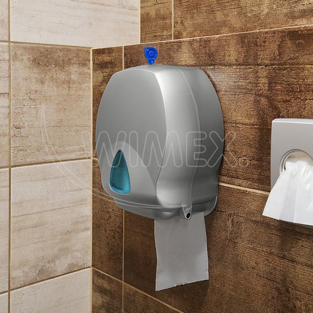 Toaletní papír (PAP-Recy) 1vrstvý natural `JUMBO` Ø19cm 130m [12 ks]