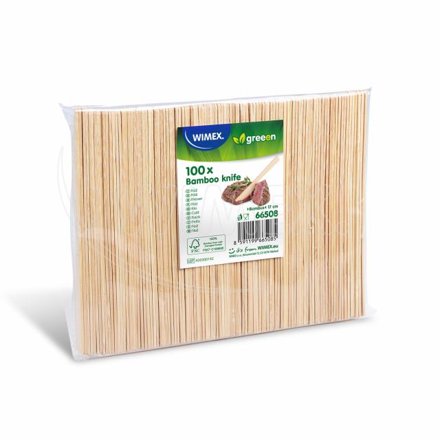 Nůž (bambus FSC 100%) 17cm [100 ks]
