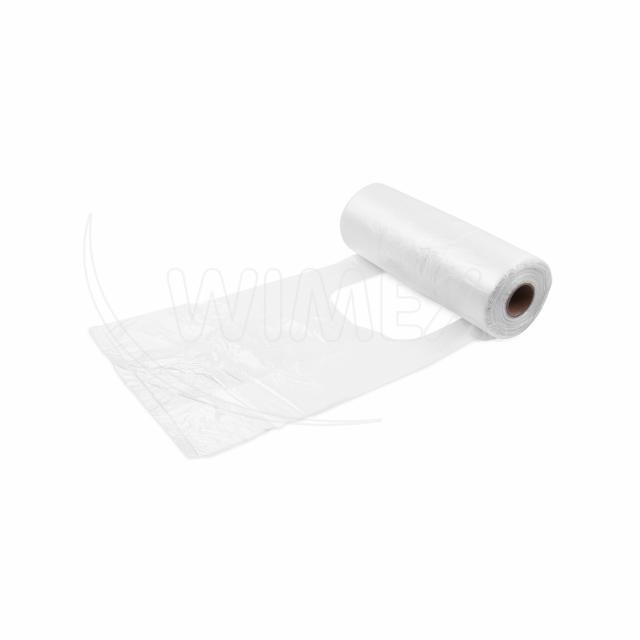 Taška (HDPE) v roli transparentná 22+11 x 39 cm `3kg` [250 ks]