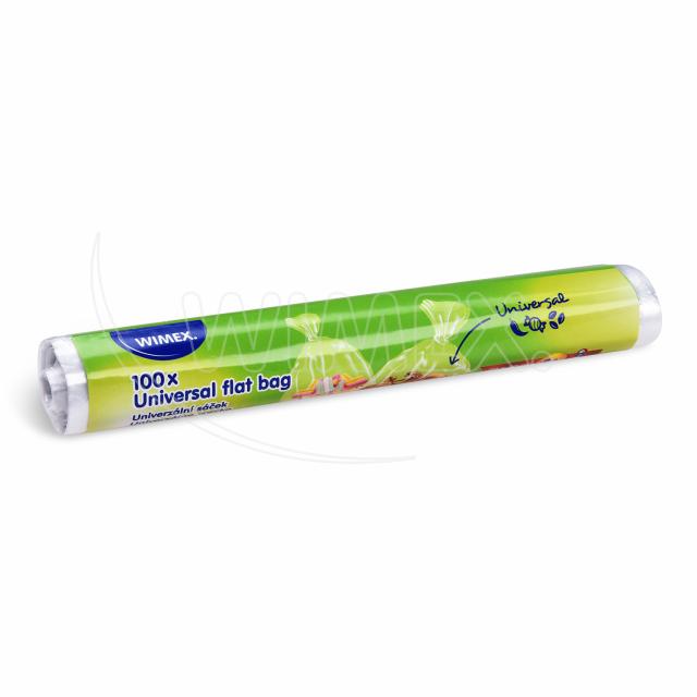 Univerzální sáček plochý (HDPE) v roli transparentní 20 x 30 cm 2L `M` [100 ks]