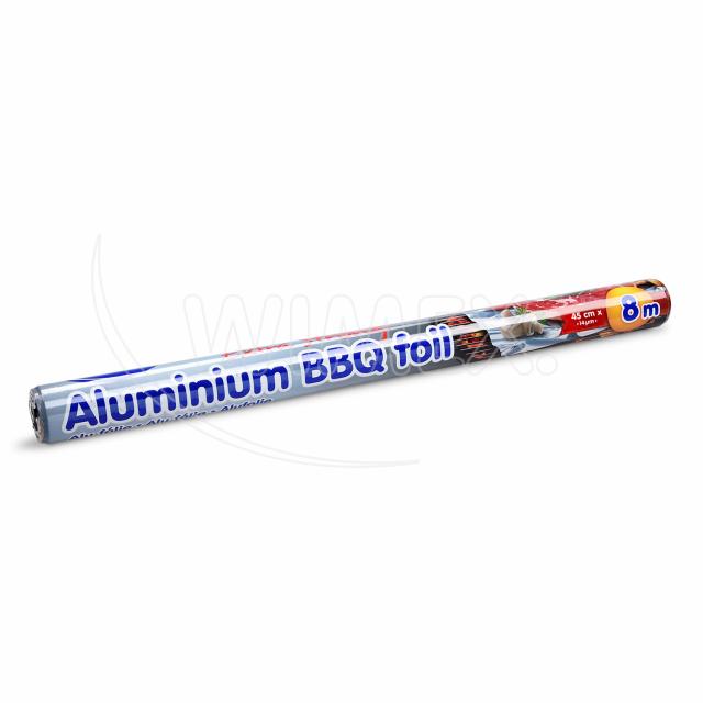 Alu fólie na grilování 14µm 45cm x 8m jednotlivě balená [1 ks]