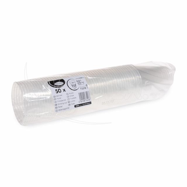 Kelímek (PP) průhledný Ø95mm 0,3L [50 ks]