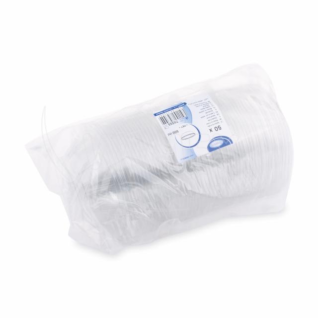 Salátová miska (rPET) průhledná Ø176mm 500ml [50 ks]