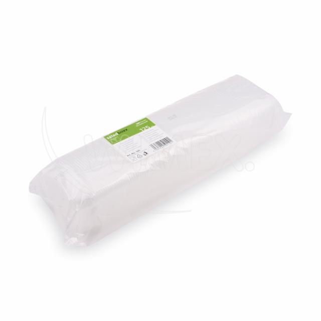 Miska (PP) hranatá průhledná 108 x 81 mm 125ml [100 ks]