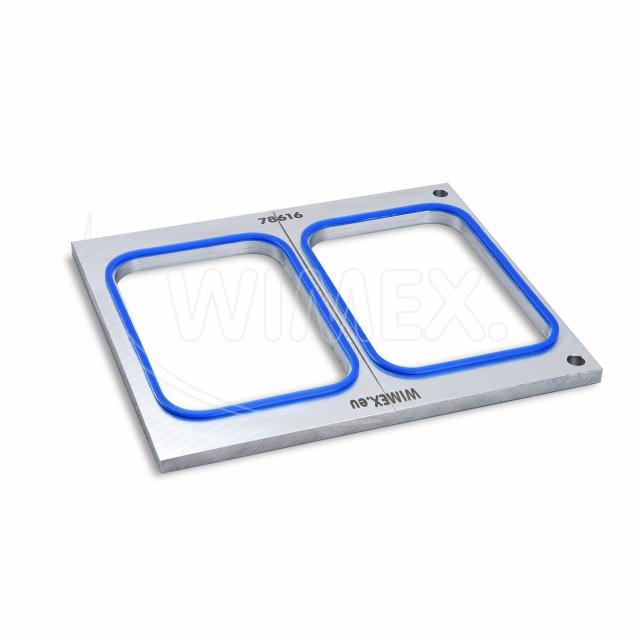 Matrice (ALU) 178 x 127 mm x 2 do zatavovacího stroje Wimex 78600 [1 ks]