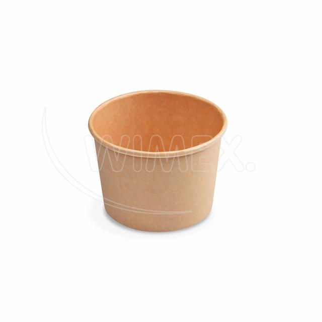 Papírová miska (FSC Mix/PE) kraft Ø90mm 250ml [50 ks]
