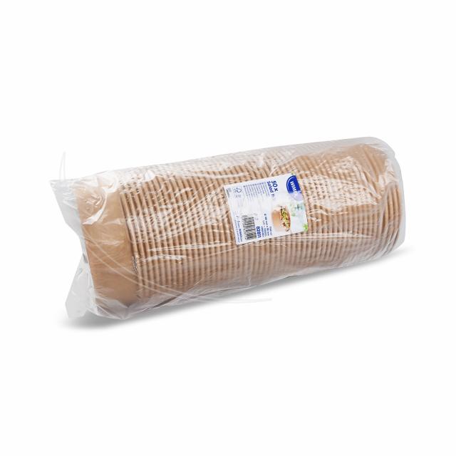 Papírová miska (FSC Mix/PE) kraft Ø185mm 1100ml [50 ks]