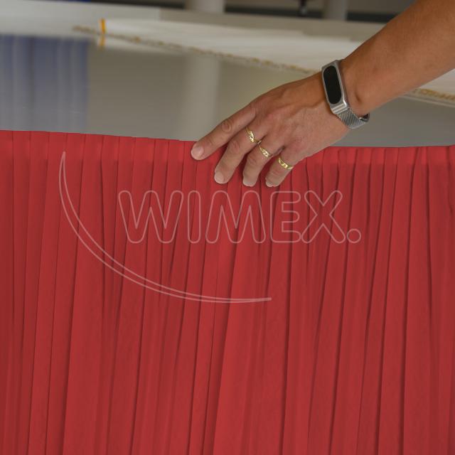Stolová sukýnka (PAP-Airlaid) PREMIUM červená 72cm x 4m [1 ks]