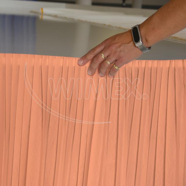 Stolová sukýnka (PAP-Airlaid) PREMIUM apricot 72cm x 4m [1 ks]