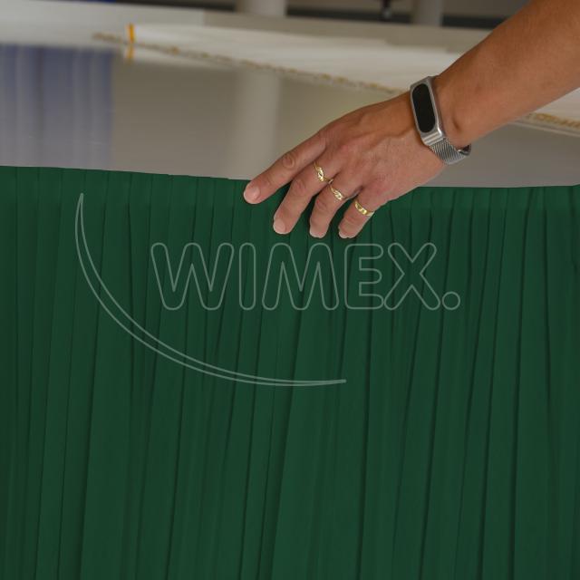 Stolová sukýnka (PAP-Airlaid) PREMIUM tmavě zelená 72cm x 4m [1 ks]