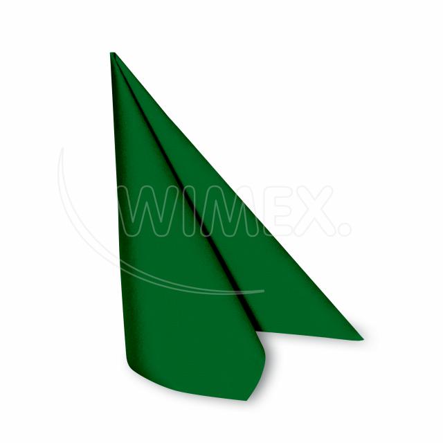 Ubrousek (PAP-Airlaid FSC Mix) PREMIUM tmavě zelený 40 x 40 cm [50 ks]