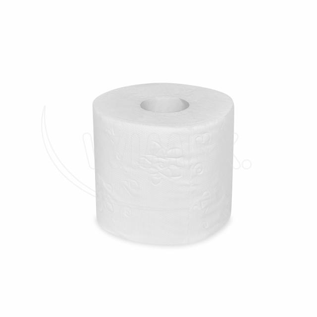 Toaletný papier Harmony Pro 3vrstvý biely Ø11,5cm 29m 250 útržkov [8 ks]